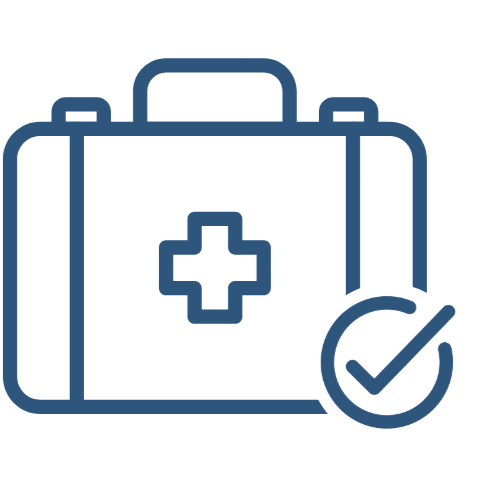 Icon medical case
